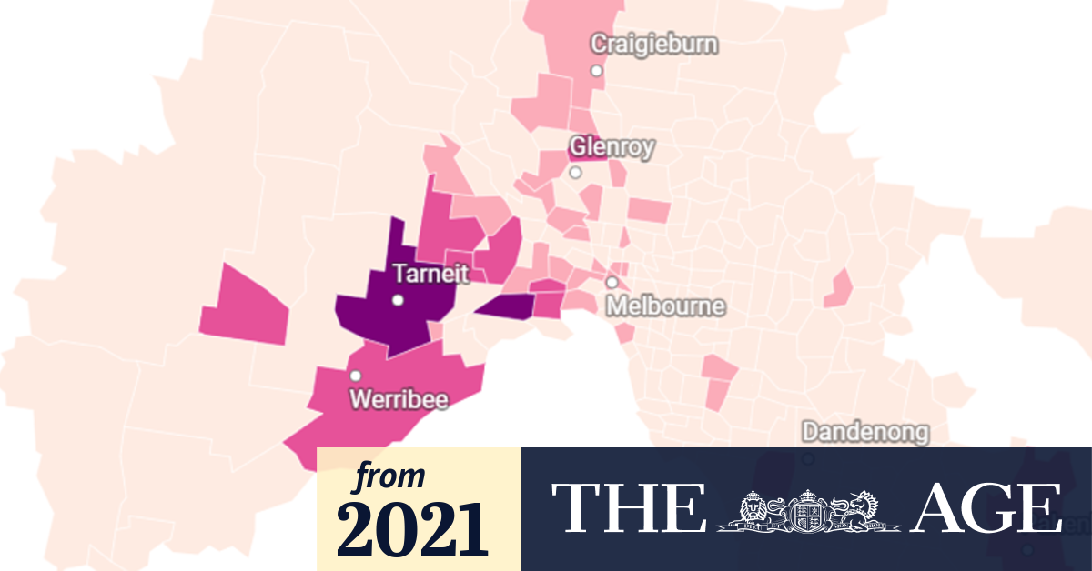 COVID Victoria Are there any unlinked COVID19 cases in your postcode